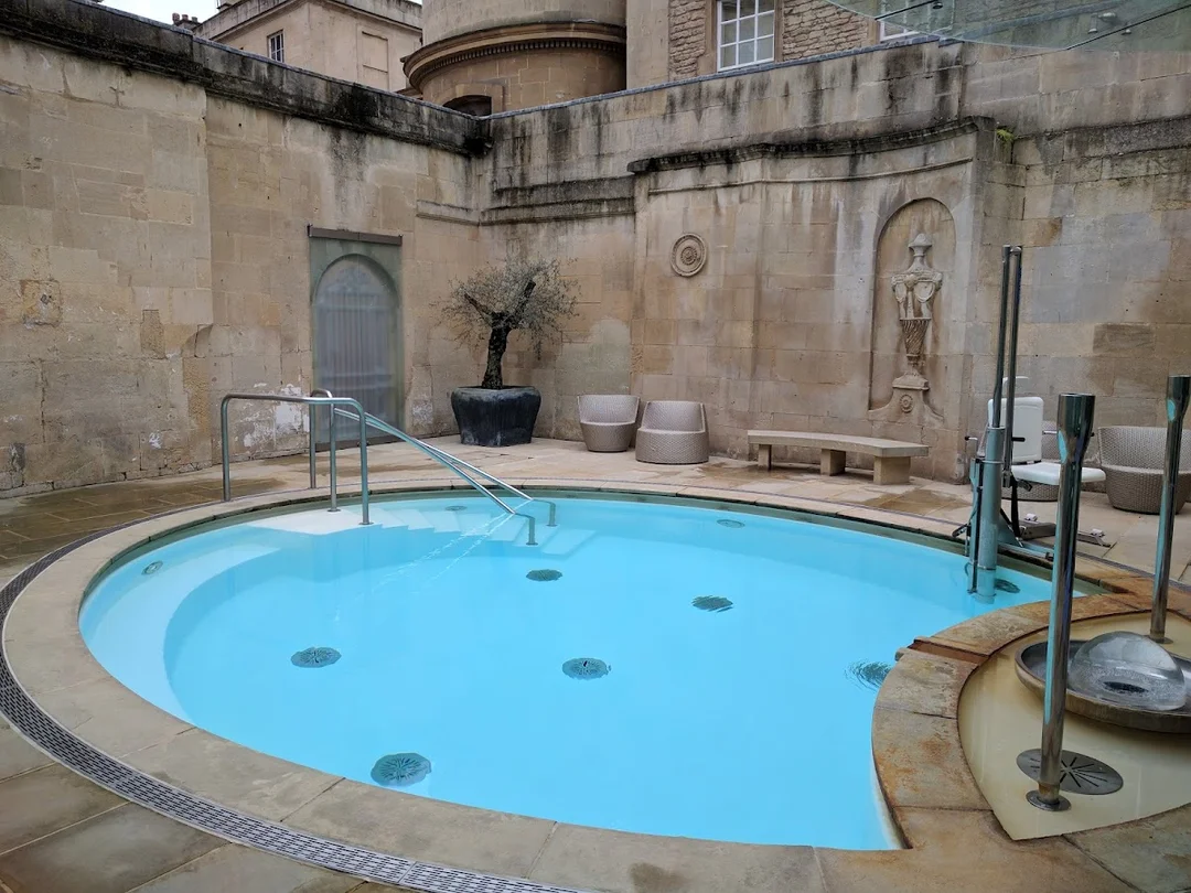 Thermae Bath Spa hen party activity in Bath
