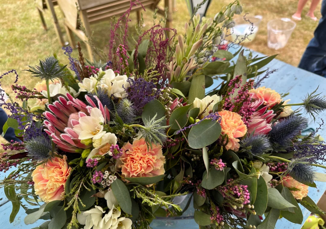 Roots Creative Floristry hen party activity in Bournemouth