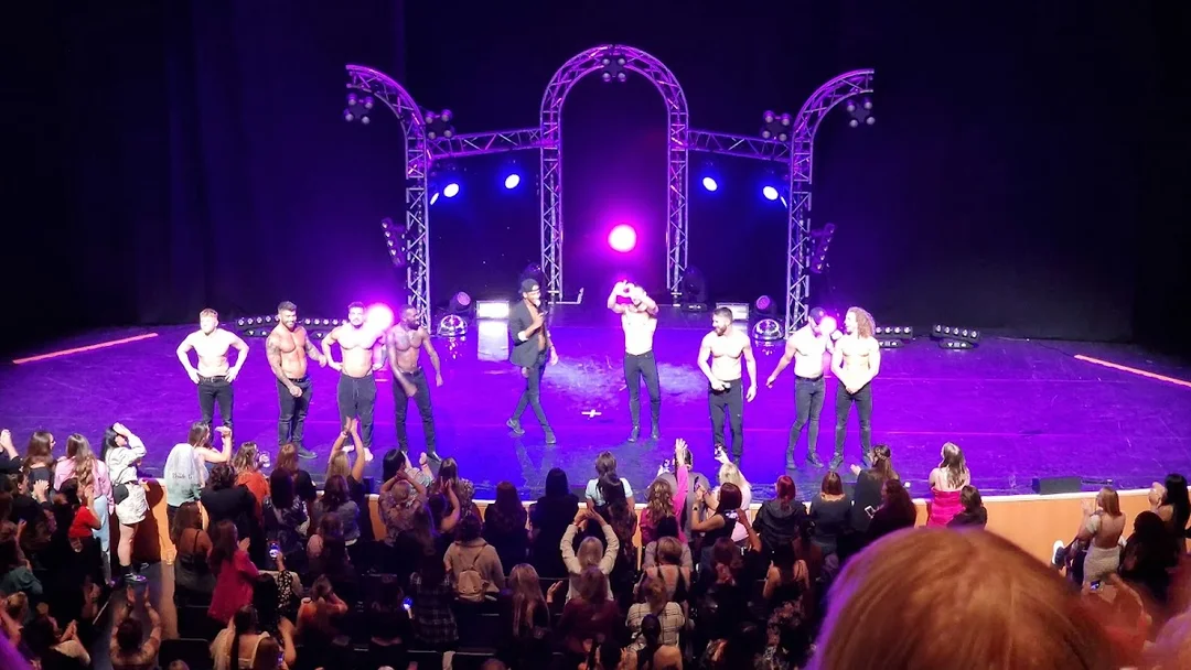 Dreamboys hen party activity in Bournemouth