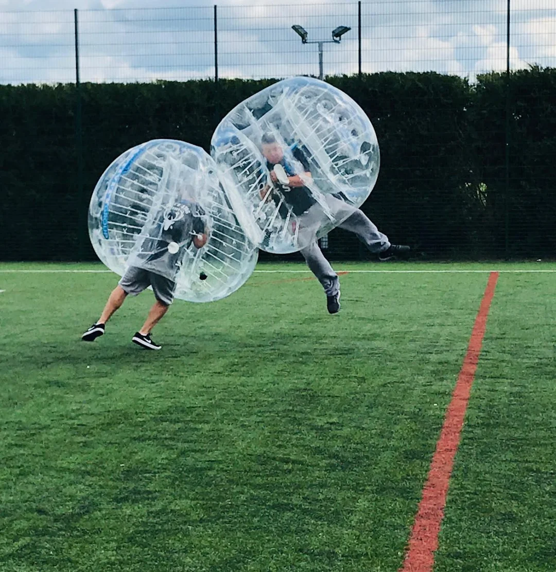 Bubble Mayhen hen party activity in Bournemouth