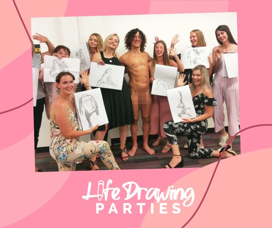Life Drawing Parties hen party activity in Bournemouth
