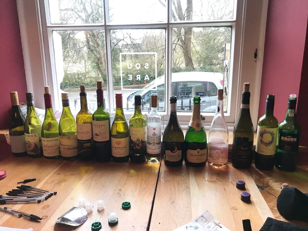 Wine Unearthed hen party activity in Bristol