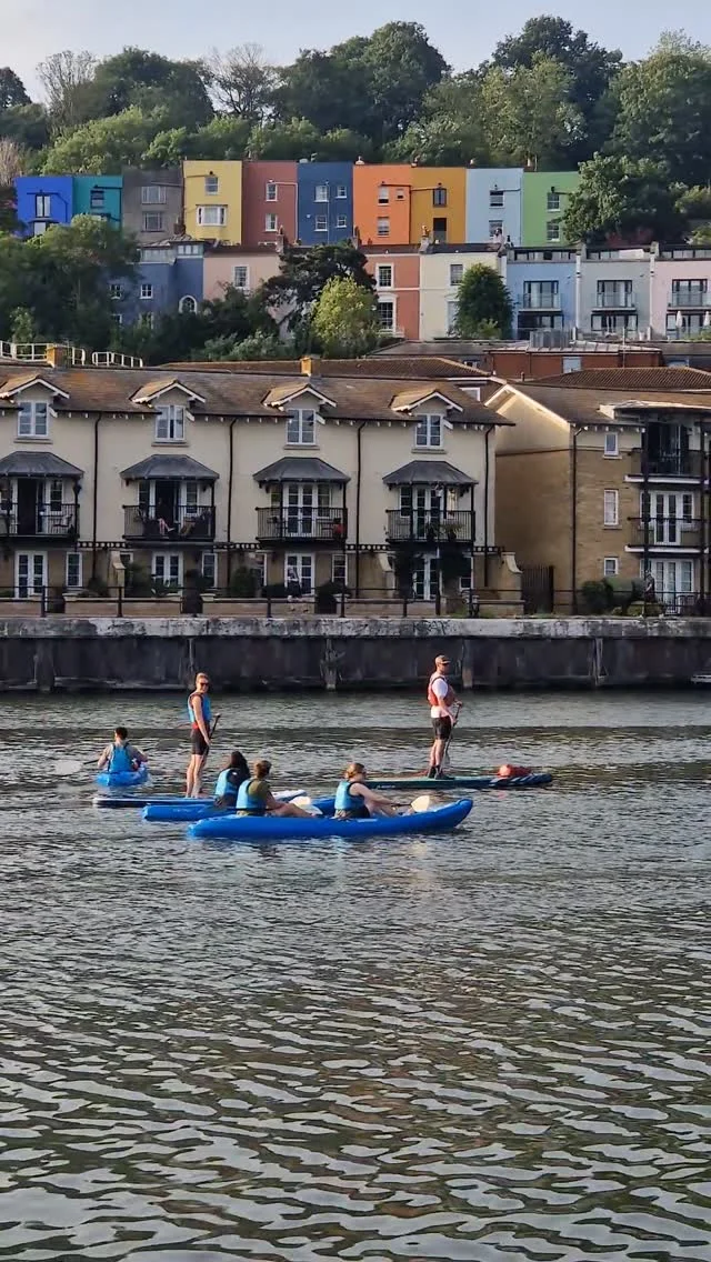 SUP Bristol hen party activity in Bristol