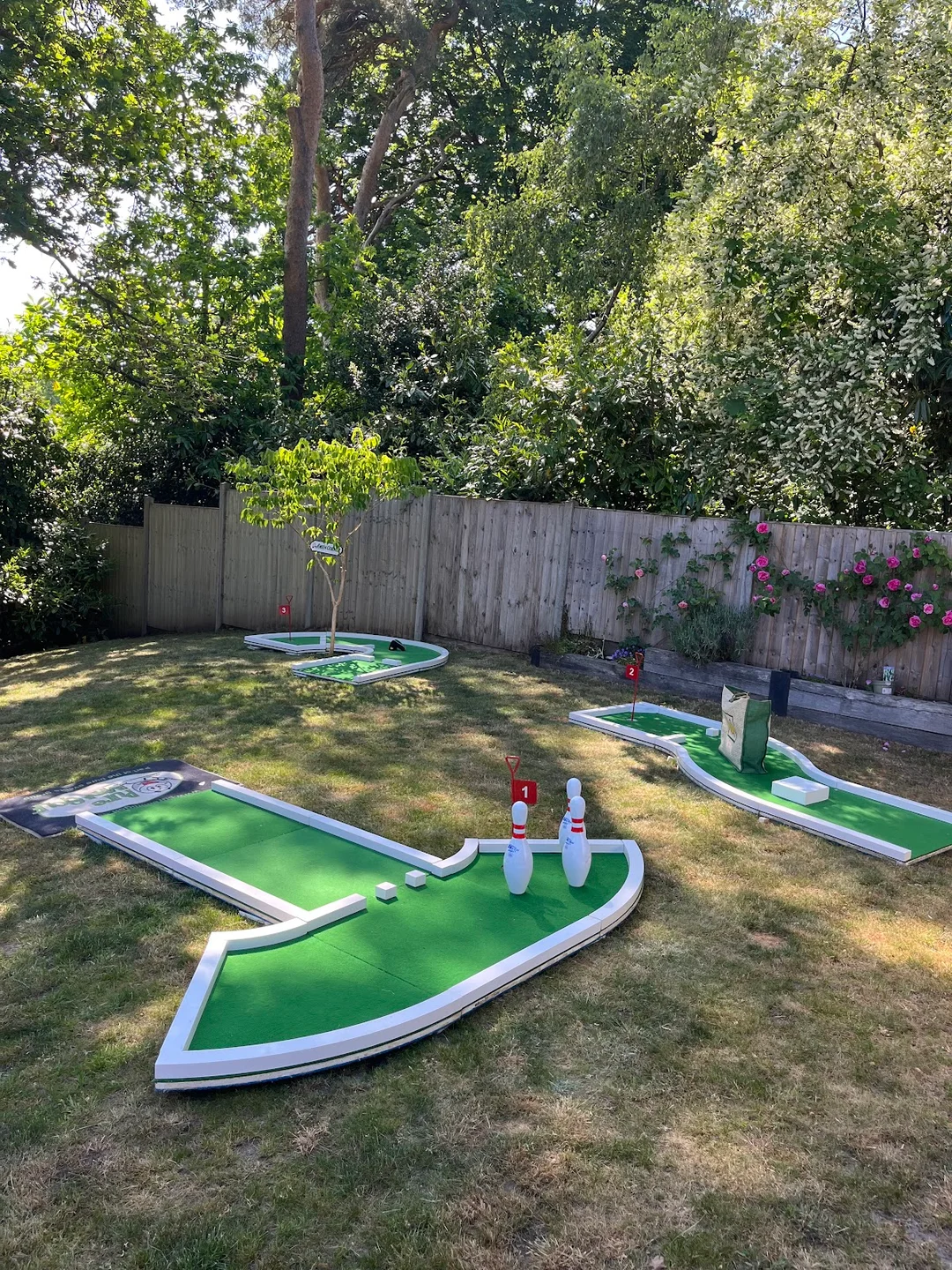 Pure Mini Golf hen party activity in Cambridge