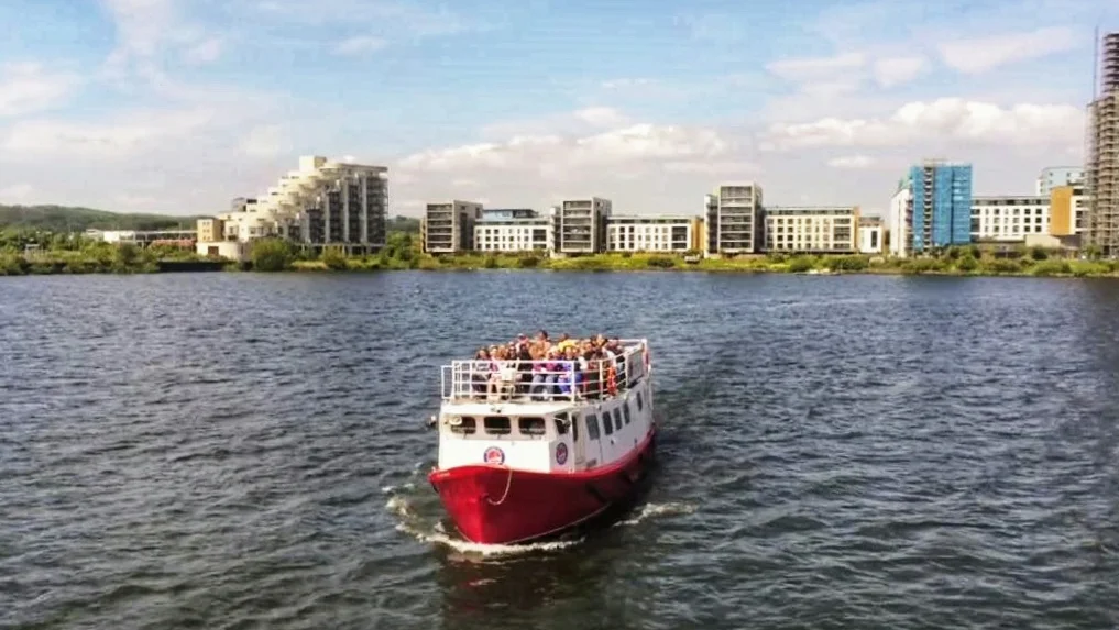 Cardiff Cruises hen party activity in Cardiff