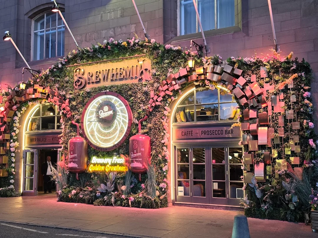 Brewhemia hen party activity in Edinburgh