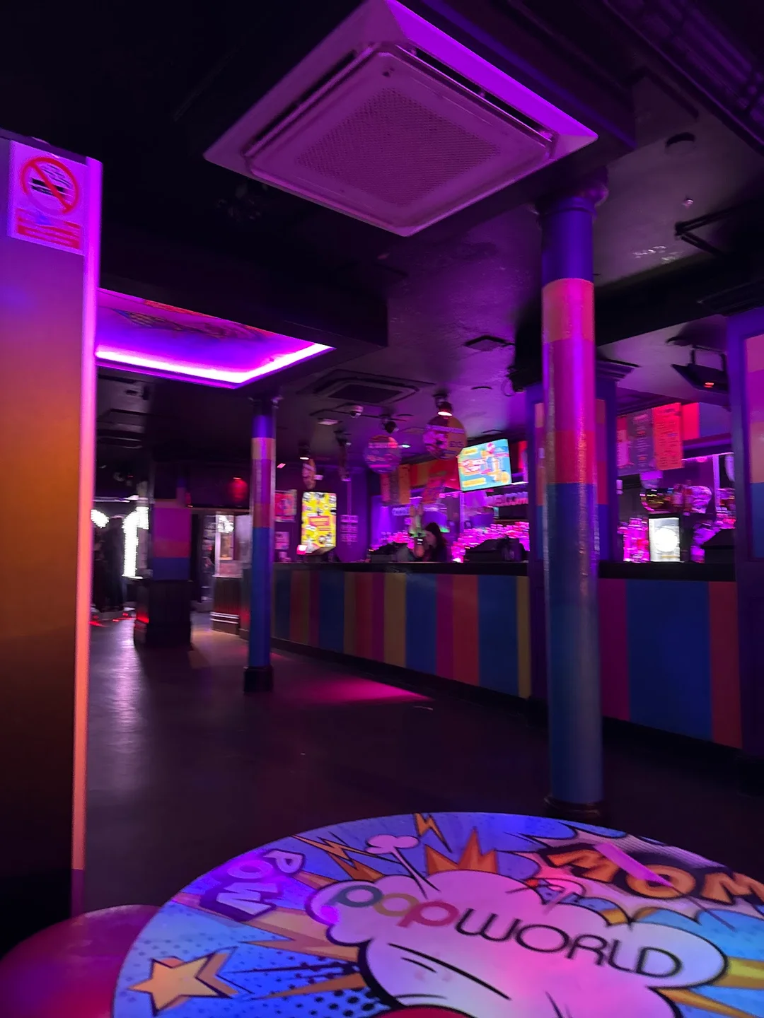 Popworld hen party activity in Liverpool