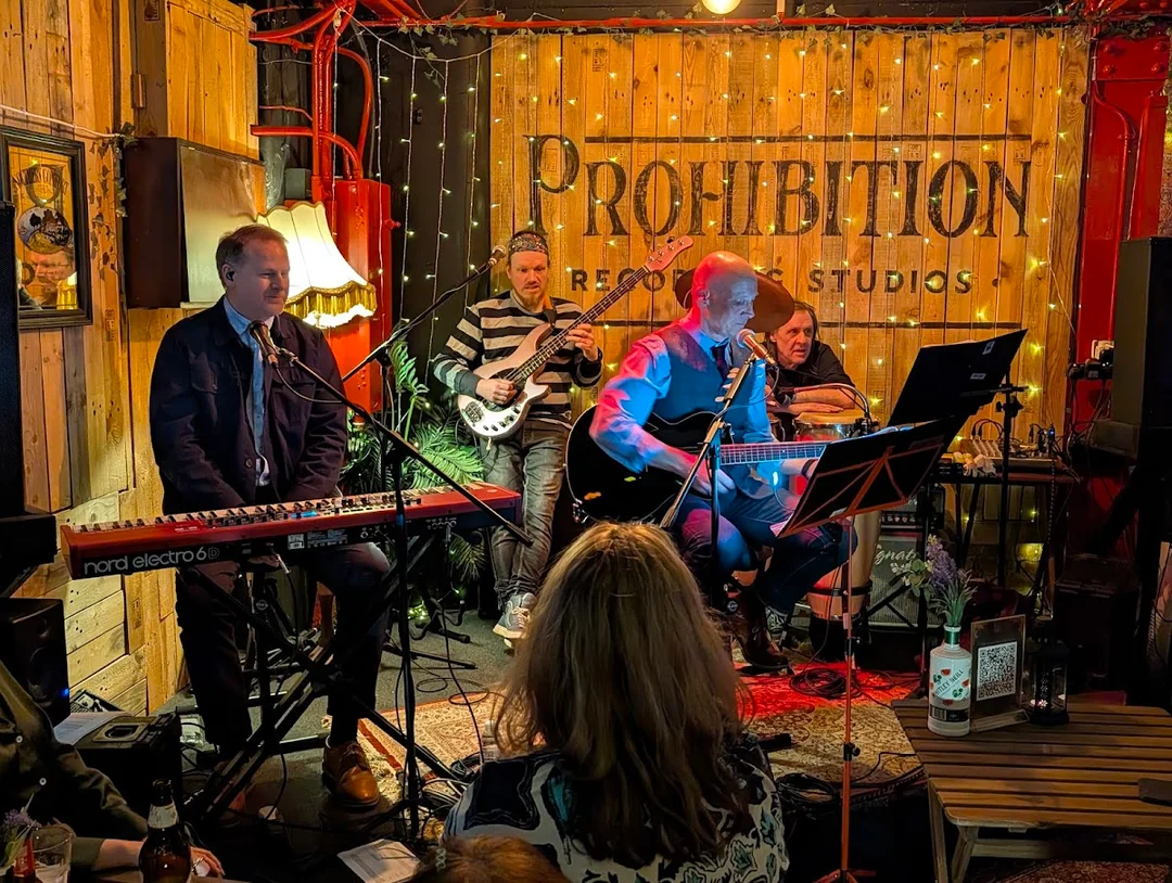 Prohibition Recording Studios hen party activity in Liverpool