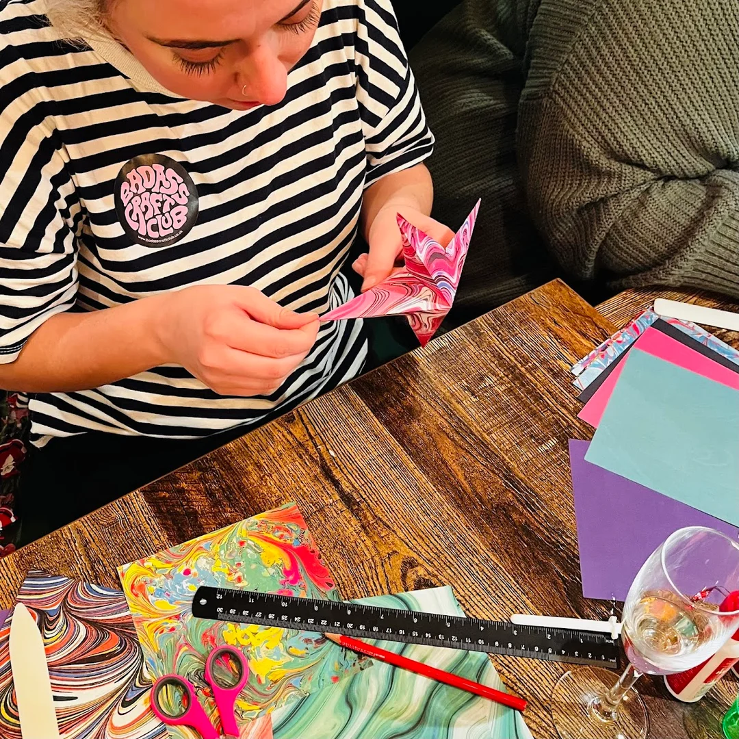 Badass Craft Club hen party activity in Liverpool