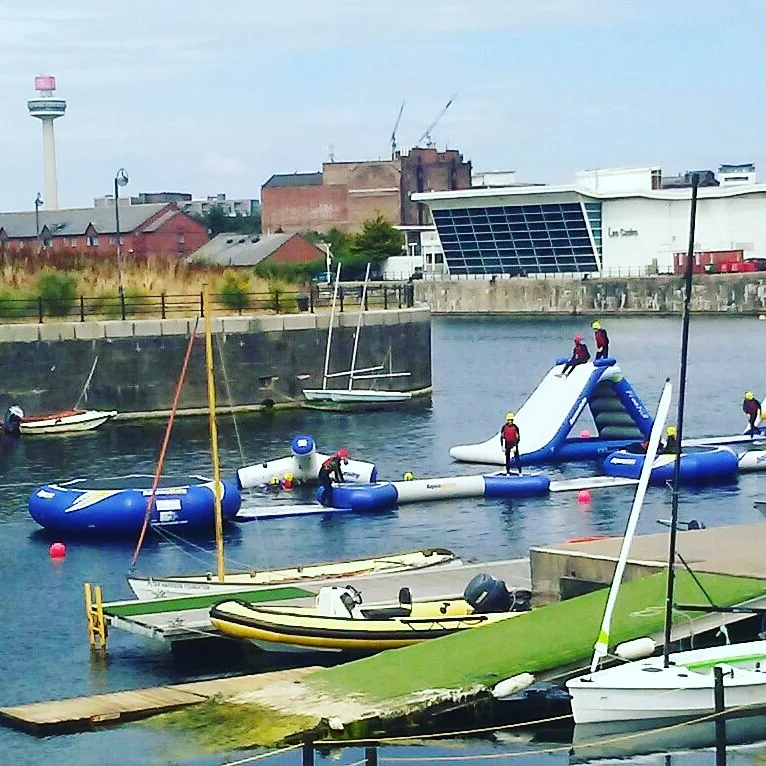 Liverpool Watersports Centre hen party activity in Liverpool