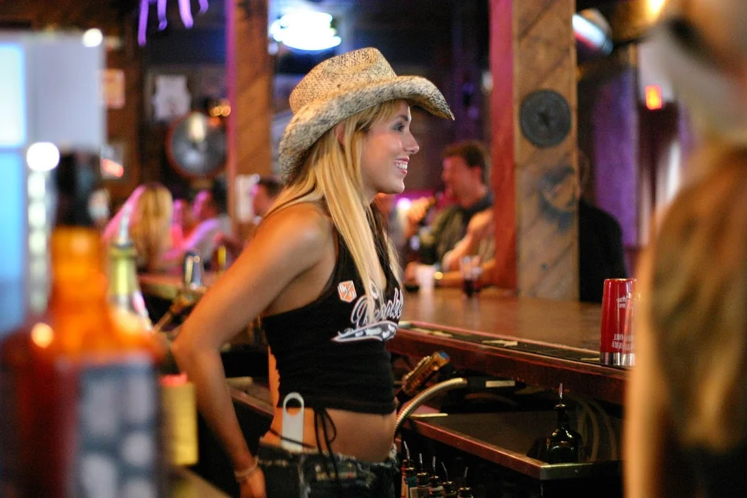 Coyote Ugly Saloon hen party activity in Liverpool
