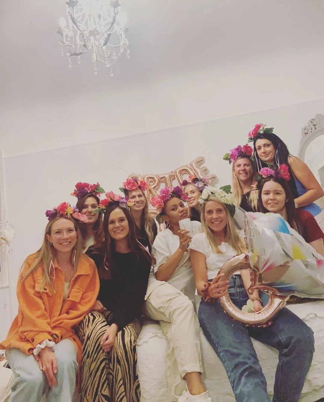 Glam Hatters hen party activity in London