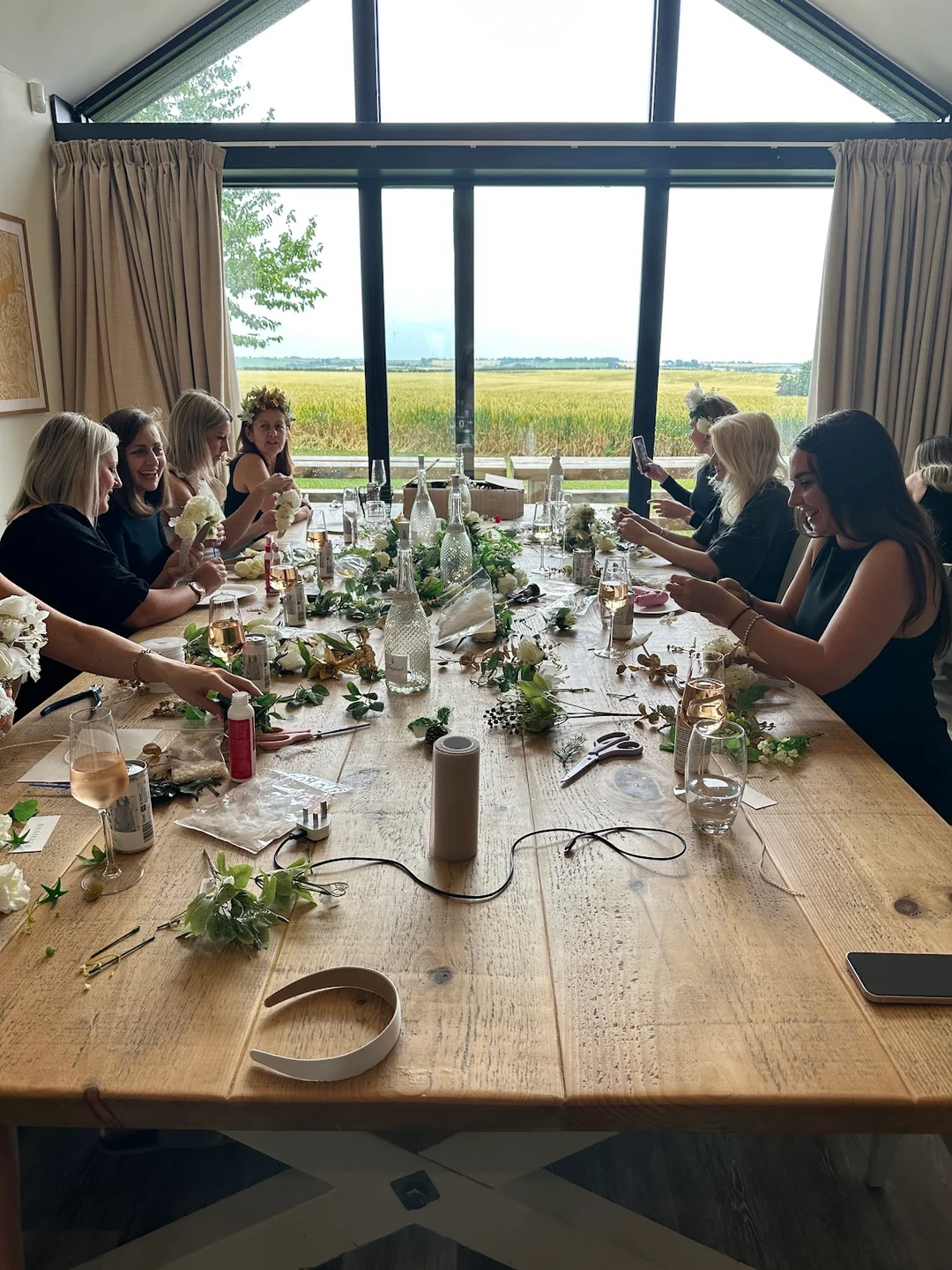 Crafts & Giggles hen party activity in London