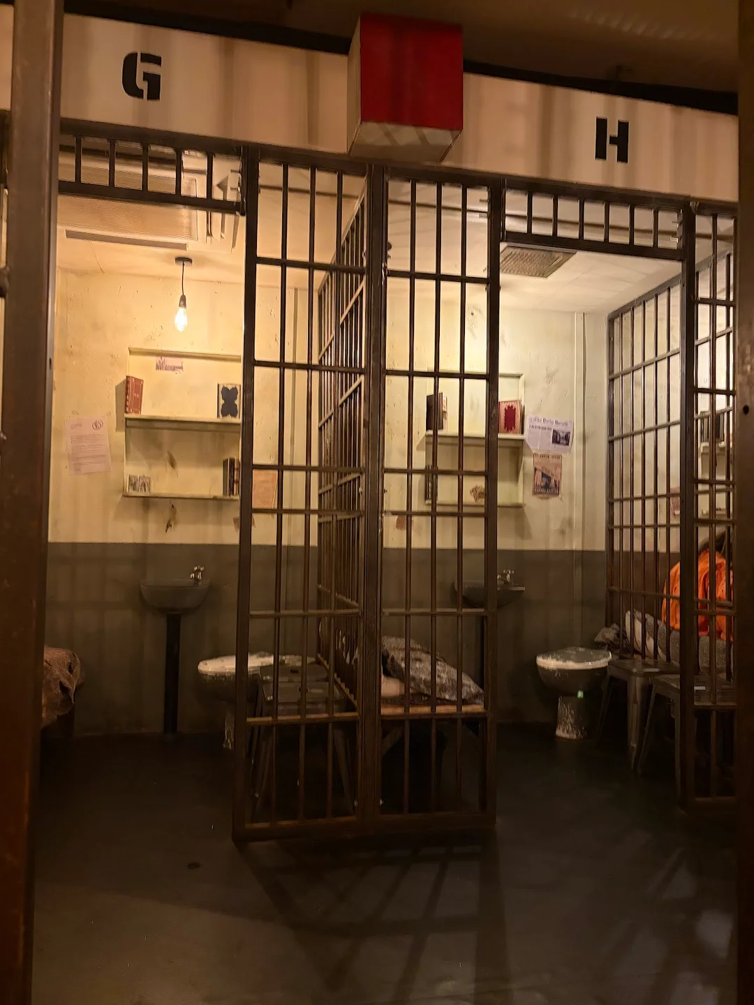 Alcotraz hen party activity in London