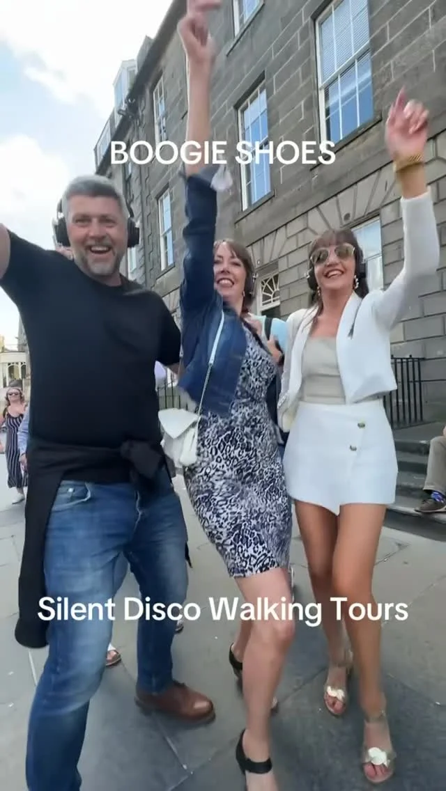 Boogie Shoes Silent Disco hen party activity in London