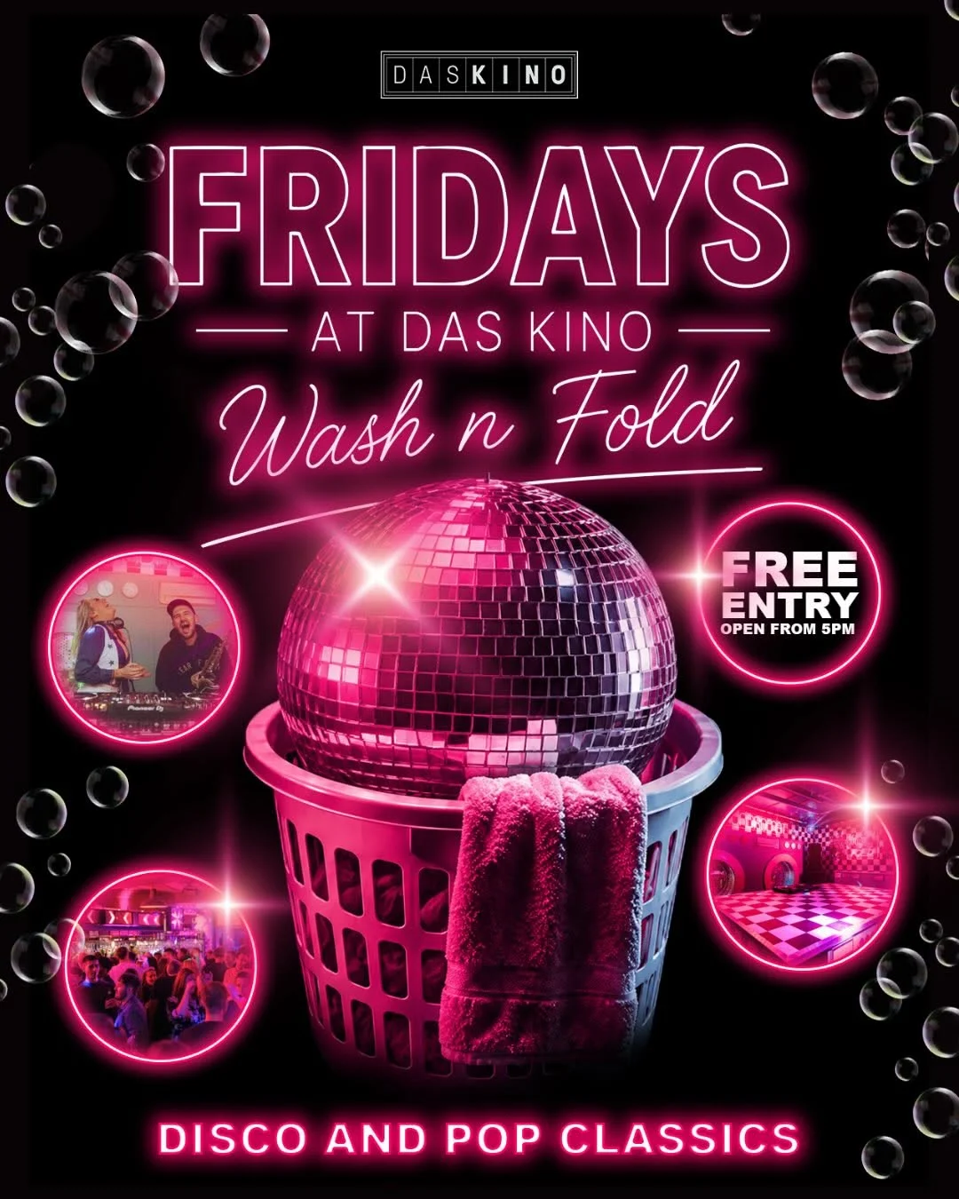 Das Kino hen party activity in Nottingham