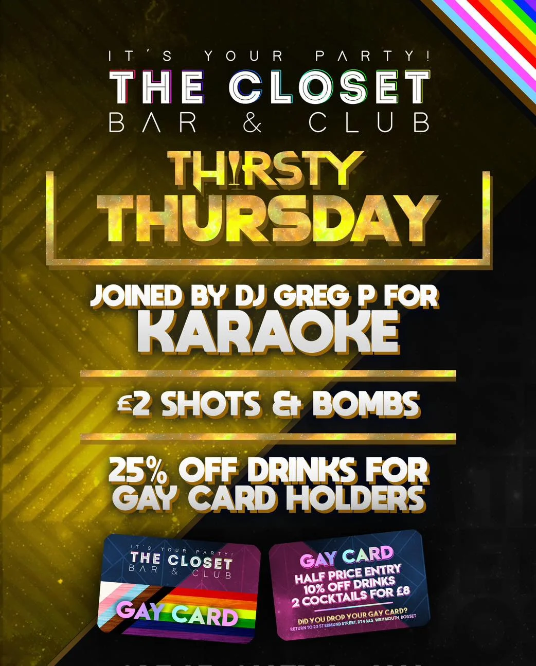 The Closet hen party activity in Weymouth