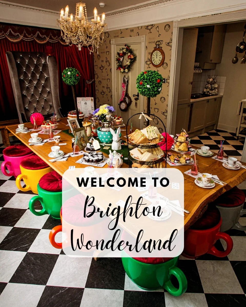 Wonderland House hen party activity in Brighton