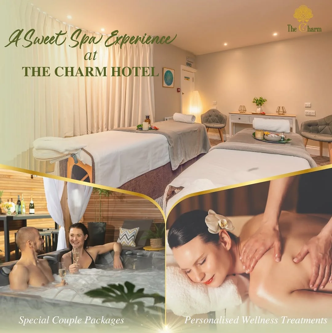 🌸 A Sweet Spa Experience at The Charm – Bright#wellnesswithcharm
“Touch serenity, awaken your inner beauty…”
🏩 An Enchanting Space to Unwind
Step into the spa at The Charm and be transported into a haven of peace. Soft candlelight, calming melodies and the subtle scent of essential oils create a tranquil atmosphere — a perfect escape from the bustle of Brighton.
💆♀️ Personalised Wellness Treatments
Our skilled therapists take the time to listen to your body, guiding every movement with care — as if gently soothing your skin and spirit. Each treatment is uniquely tailored to help you release tension and restore your inner balance.
🌿 Premium Natural Products
We use only nature-inspired, skin-friendly products — from lavender and green tea oils to pure sea salts — to enhance your experience and support your body’s natural rejuvenation.
🛁 Private Jacuzzi Moments
Selected spa rooms offer private jacuzzi tubs, inviting you to soak in warm, bubbling bliss while sipping champagne — the ultimate romantic retreat for couples in love.
🌙 Special Couple Packages
Celebrate connection with our Couple Spa Package, featuring side-by-side treatments, floral baths, candles and chocolates — a sensory journey designed just for two.
✨ Leave Lighter, Feel Lovelier
Whether you're in Brighton to unwind or simply indulge in some self-care, The Charm’s spa is your romantic hideaway — where you leave with a smile and a heart full of gentle calm.
➖➖➖
𝐓𝐇𝐄 𝐂𝐇𝐀𝐑𝐌 𝐁𝐑𝐈𝐆𝐇𝐓𝐎𝐍 𝐁𝐎𝐔𝐓𝐈𝐐𝐔𝐄 𝐇𝐎𝐓𝐄𝐋
🏣20-21 New Steine #Brighton #UK
☎+44(0) 1273 021 085
📧info@thecharmbrighton.co.uk
✔️Use Promo code 𝐂𝐇𝐀𝐑𝐌𝟏𝟓 for a 15% discount on every direct booking!
#TheCharmBrighton #BrightonSpaExperience #UKBoutiqueHotel #CouplesRetreat #RelaxInStyle #BrightonWellness #LuxuryEscape #SpaMoments #RomanticGetaway #JacuzziTime #NaturalSkincare #LoveBrighton #WellnessWithCharm