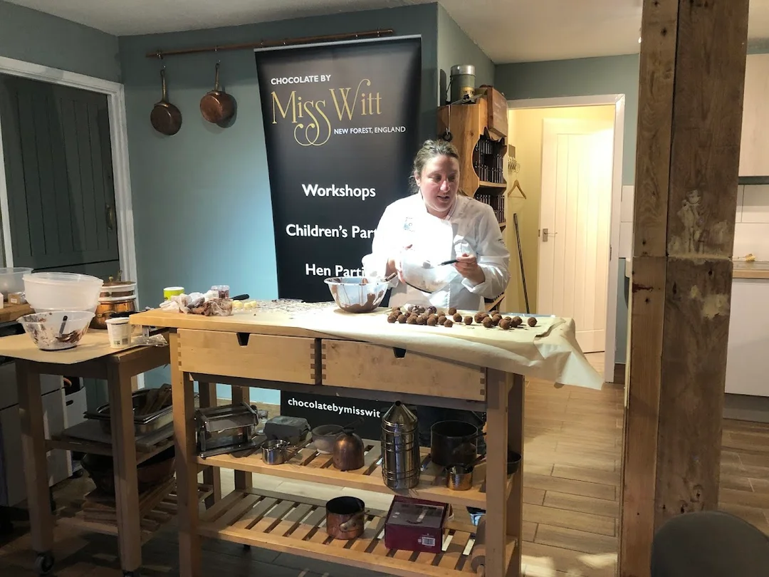 Chocolate by Miss Witt hen party activity in New Forest
