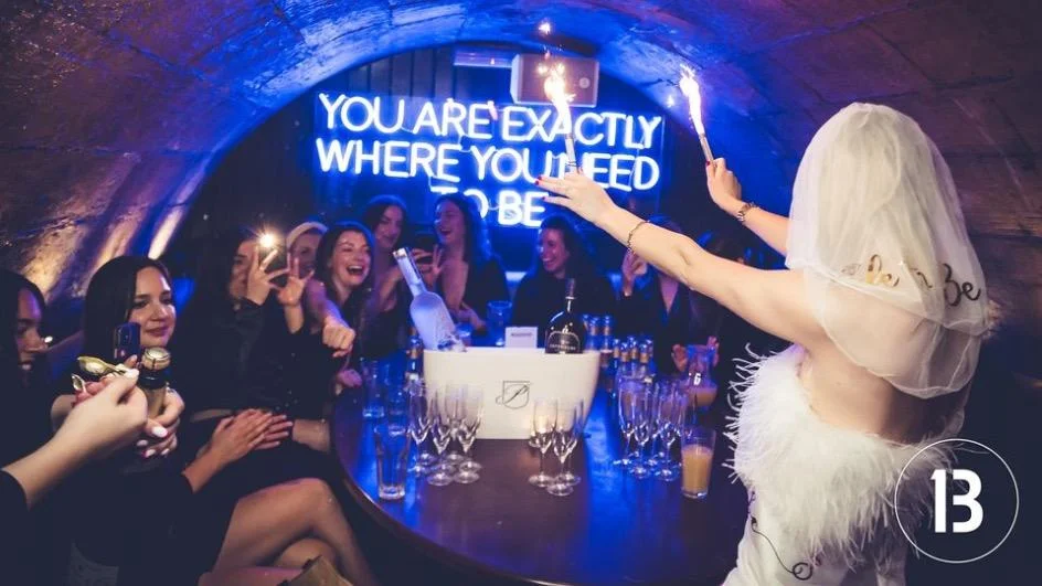 Sub 13 hen party activity in Bath