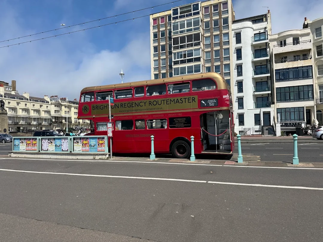 Brighton Regency Routemaster hen party activity in Brighton