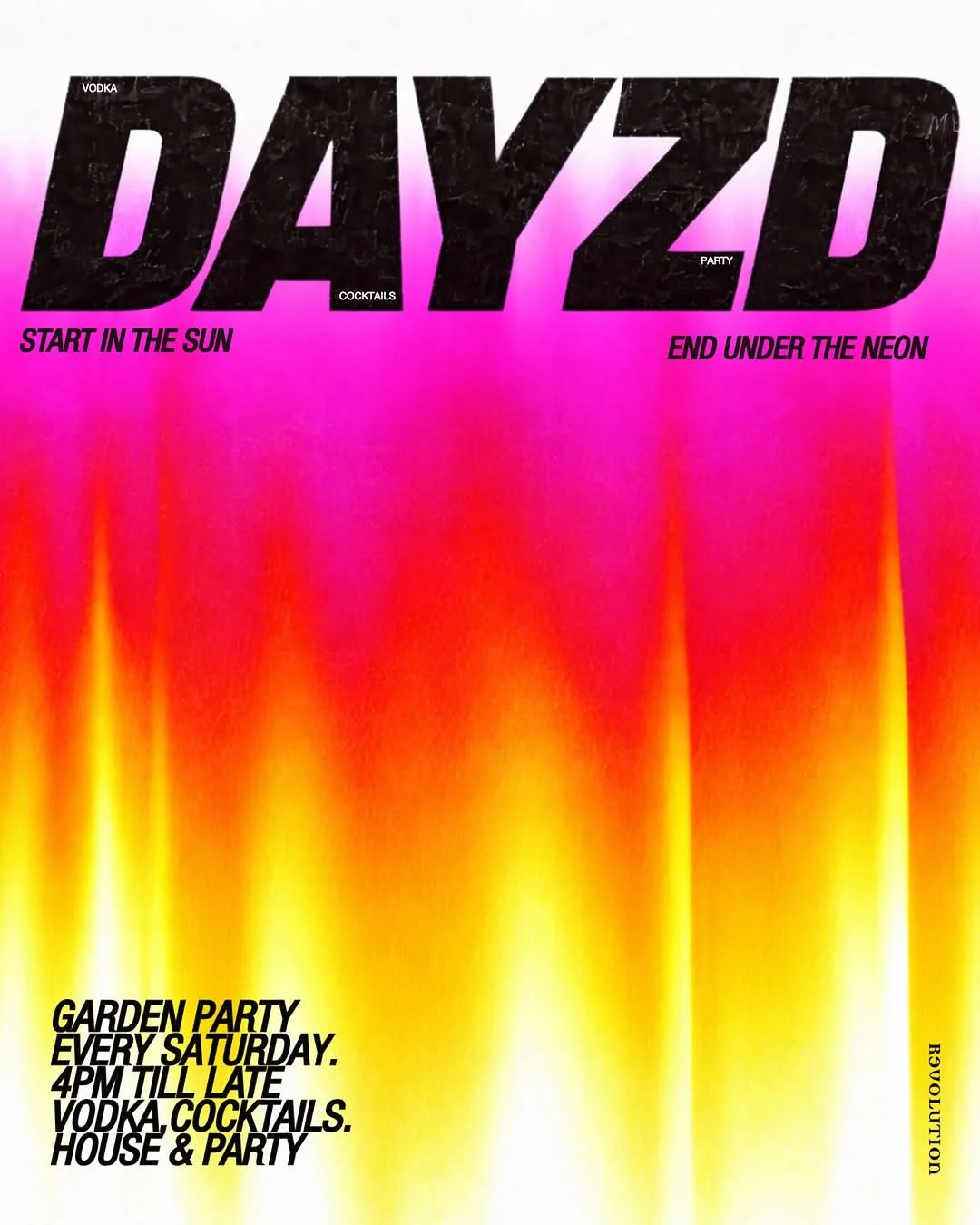 DAYZD has come to Brighton! 🌙🌑
DAY PARTIES ARE BACK. 

Springs here. 
Summers on the way. 
Gardens ready to go. 
Tunes pumping. 
Drink. Dance. Repeat. 
From Dawn to DUSK. 

28/03 - Don’t miss it! 😉