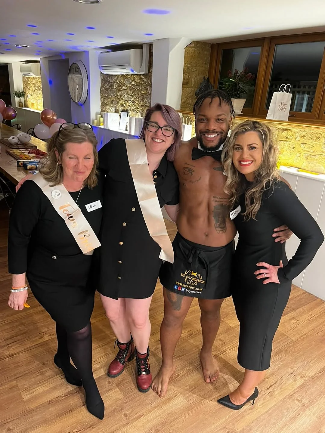Buff Boyz hen party activity in Hen Party Ideas Dorset
