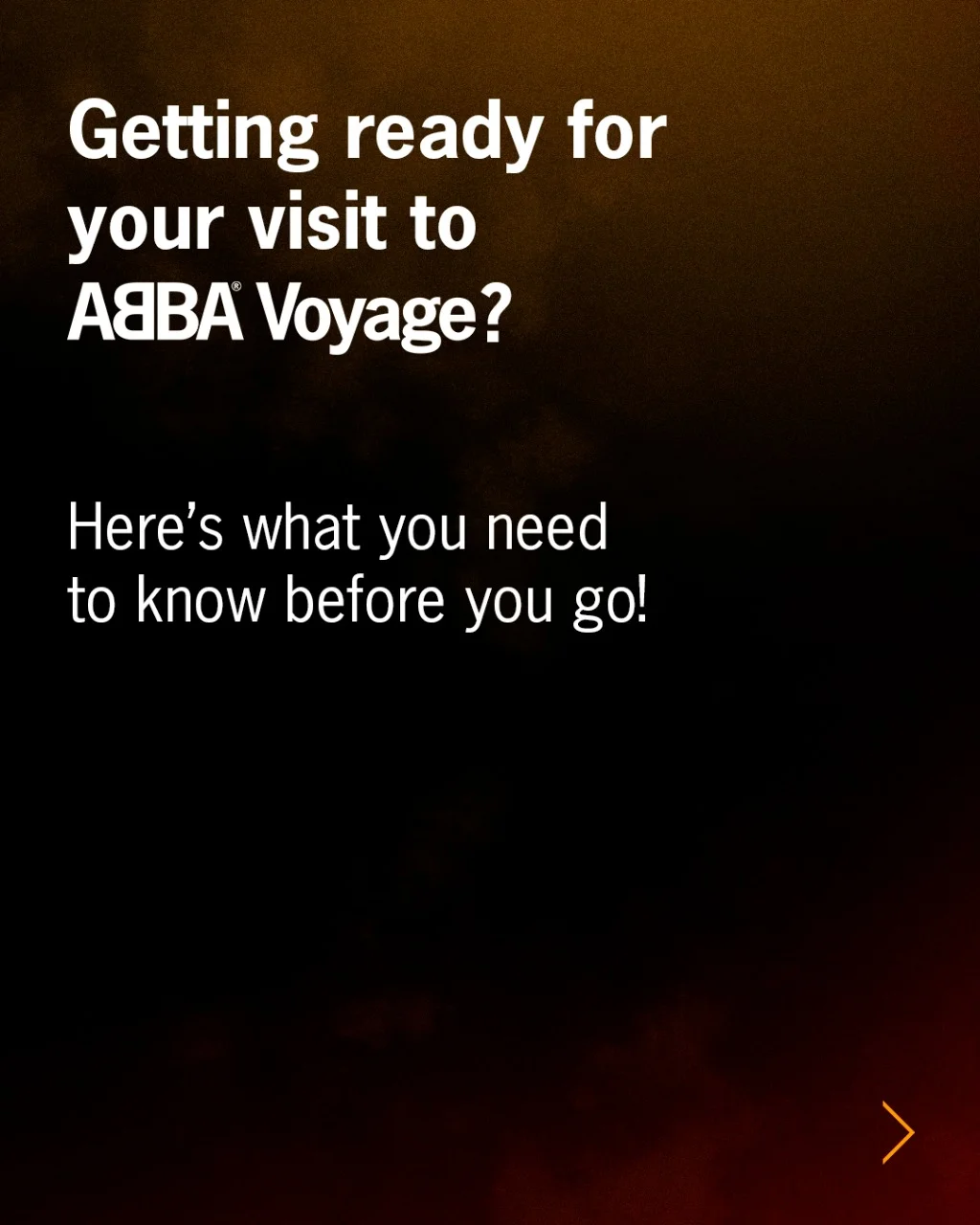 The futuristic stage and lighting display at the ABBA Voyage concert in London.