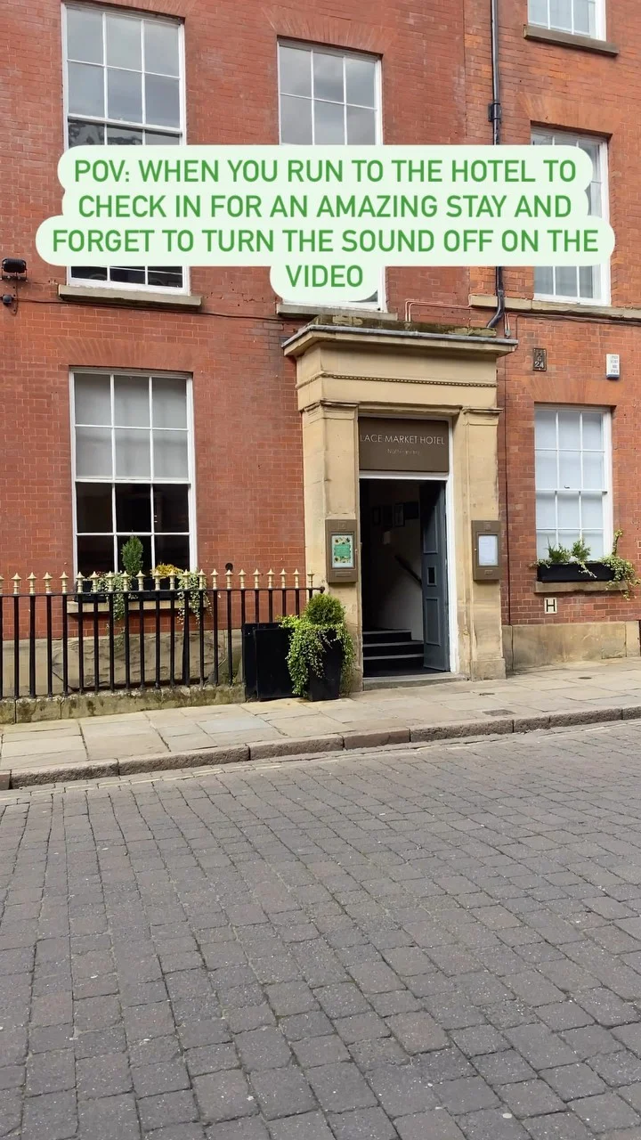 The elegant Georgian townhouse exterior of the Lace Market Hotel in Nottingham