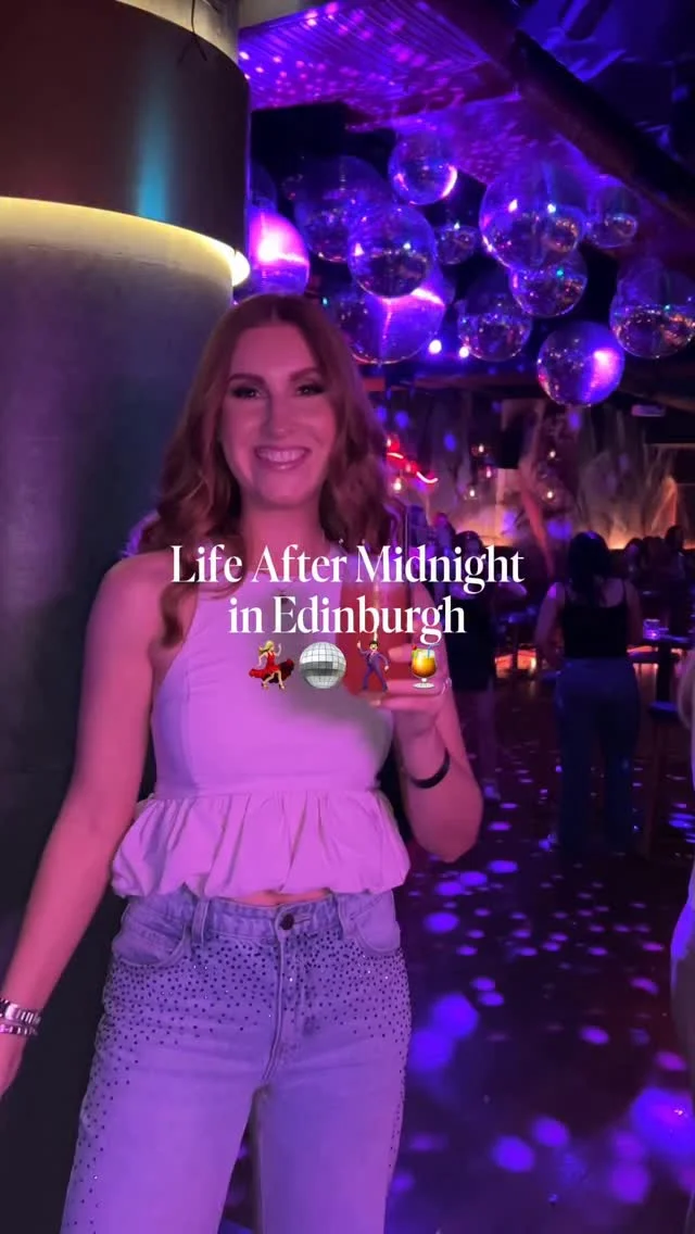 A group of friends enjoying vibrant cocktails in the stylish, New York-themed Manahatta bar in York.