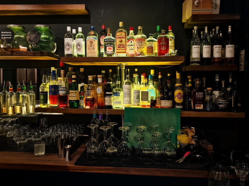 The Bath Distillery Gin Bar